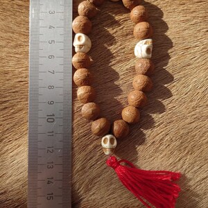 wrist mala, prayer beads, buddha