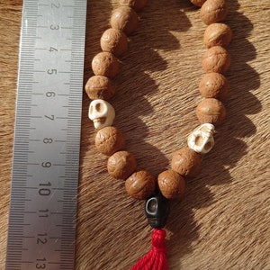 wrist mala, prayer beads, buddha