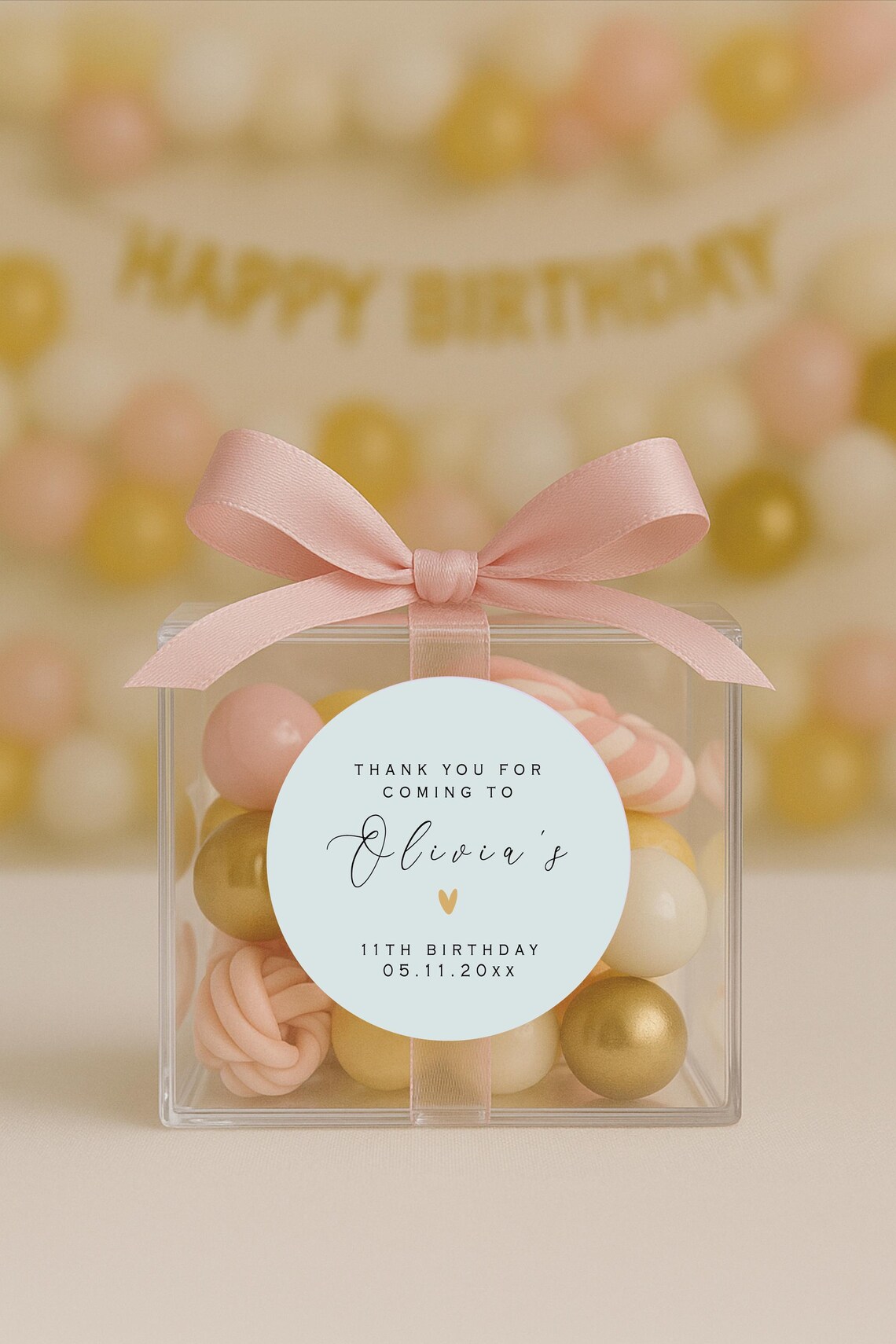 Custom Birthday Labels | Personalized Birthday Stickers | Birthday ...