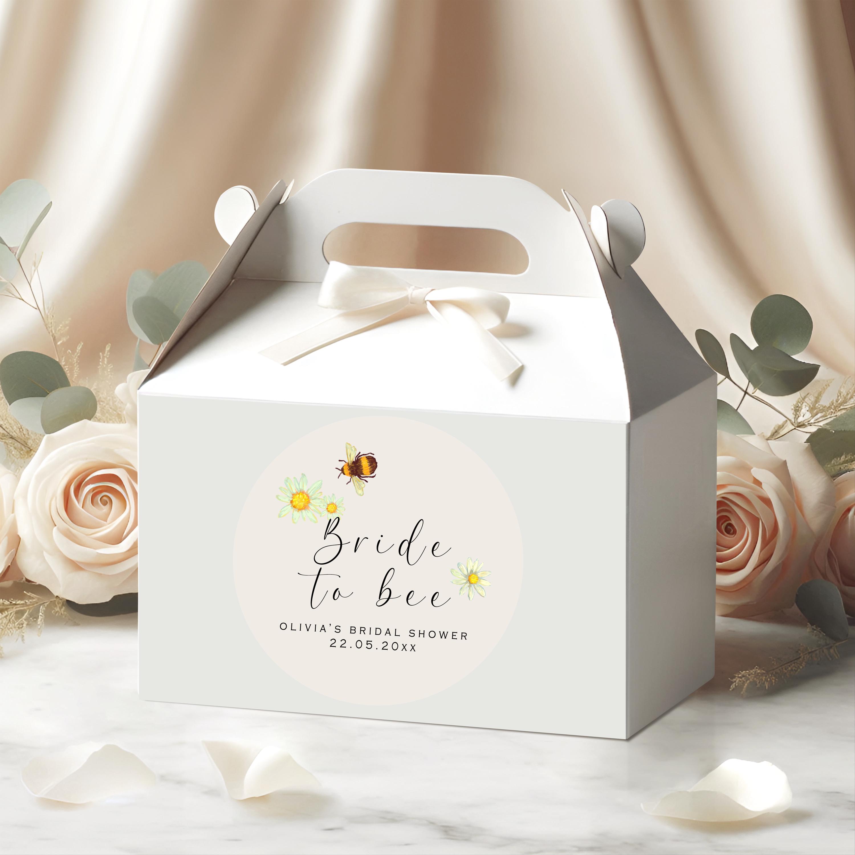 Botanical Garden Bride to Bee Stickers | Personalized Bridal Shower ...