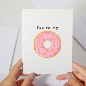 You're My Everything Birthday Card | Everything Bagel Funny Birthday Card | Birthday Gift for Wife Husband | Valentine Card (C181)
