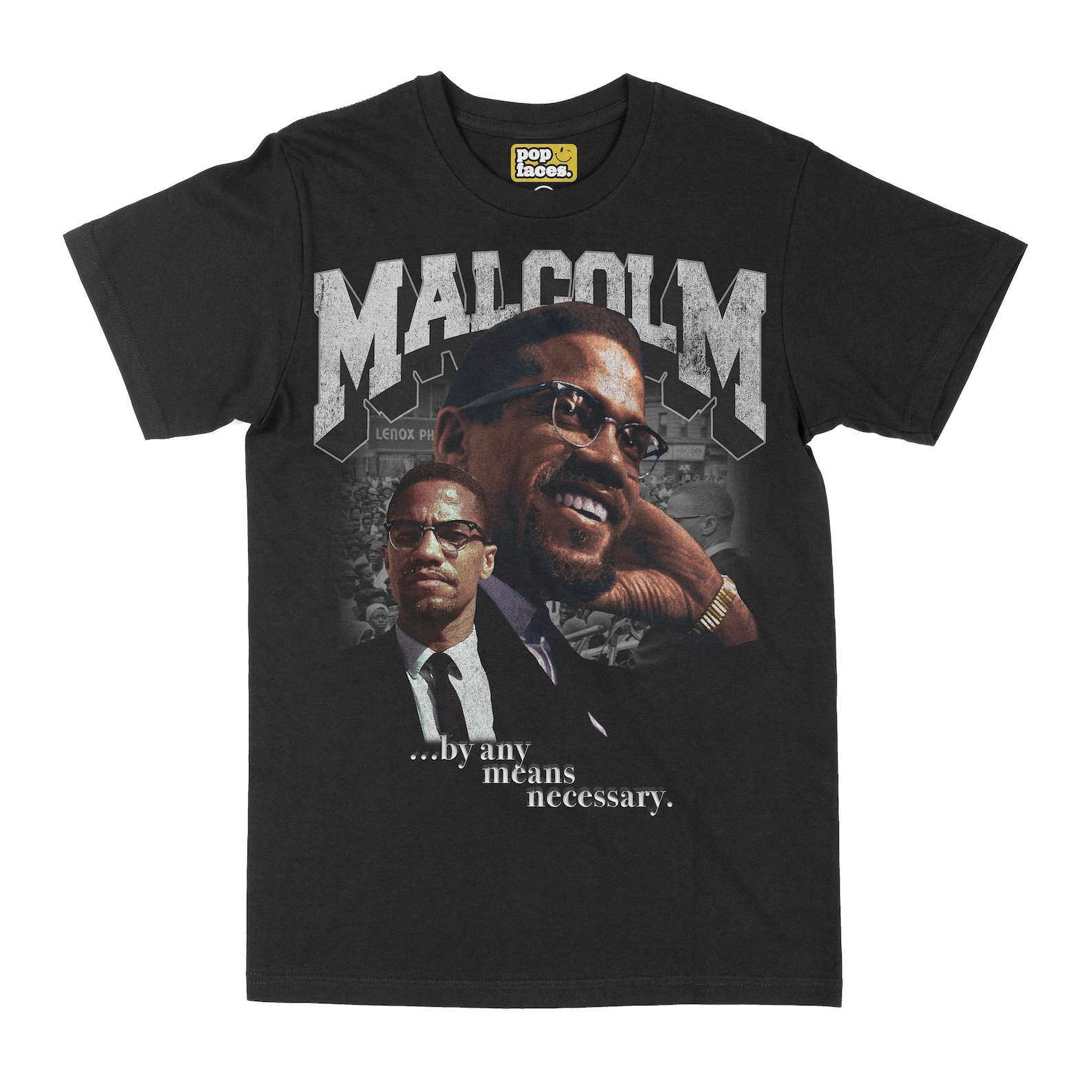 Malcolm X T-Shirt Bootleg Rap Tees Vintage Graphic Tees | Etsy