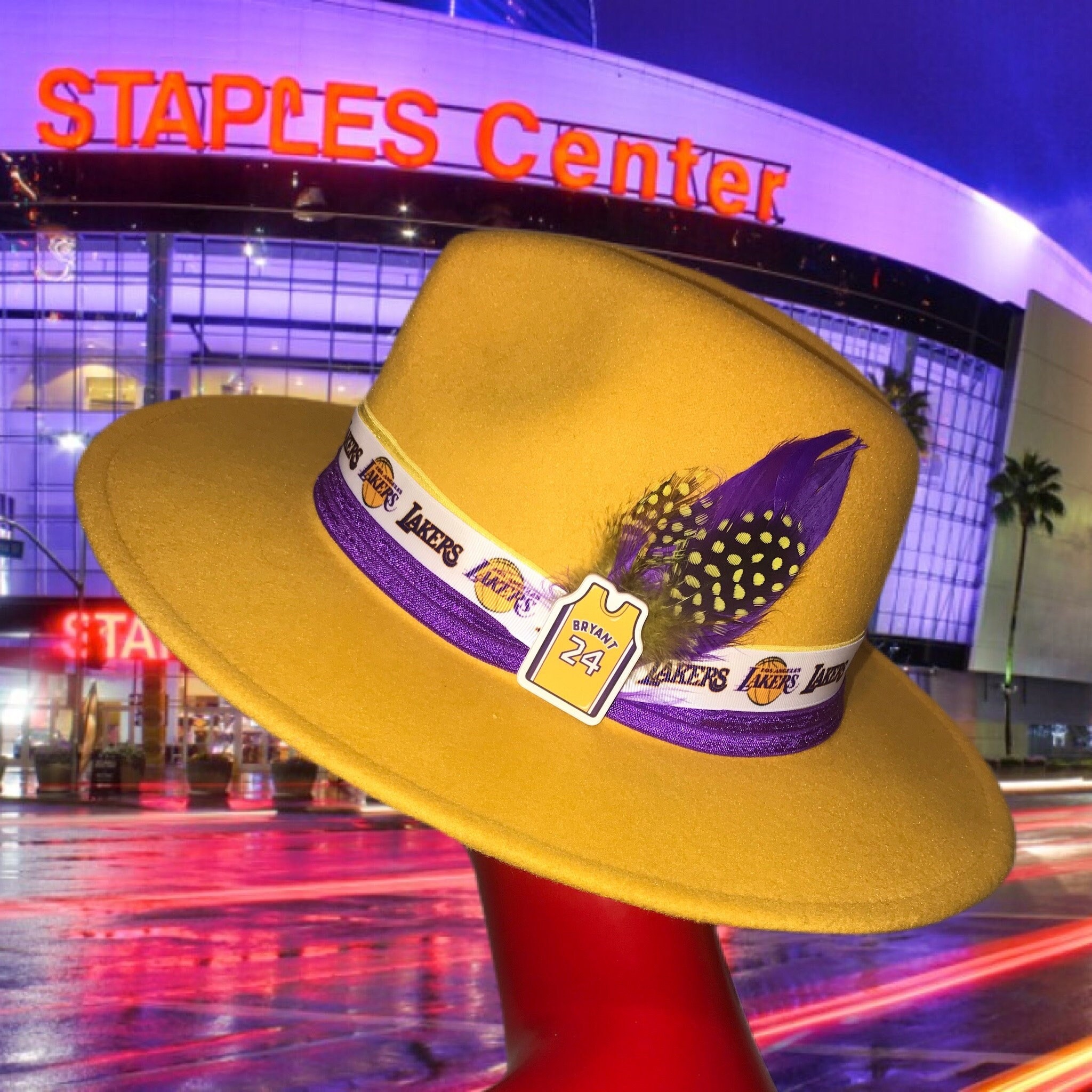 Lakers fedora cheap hat