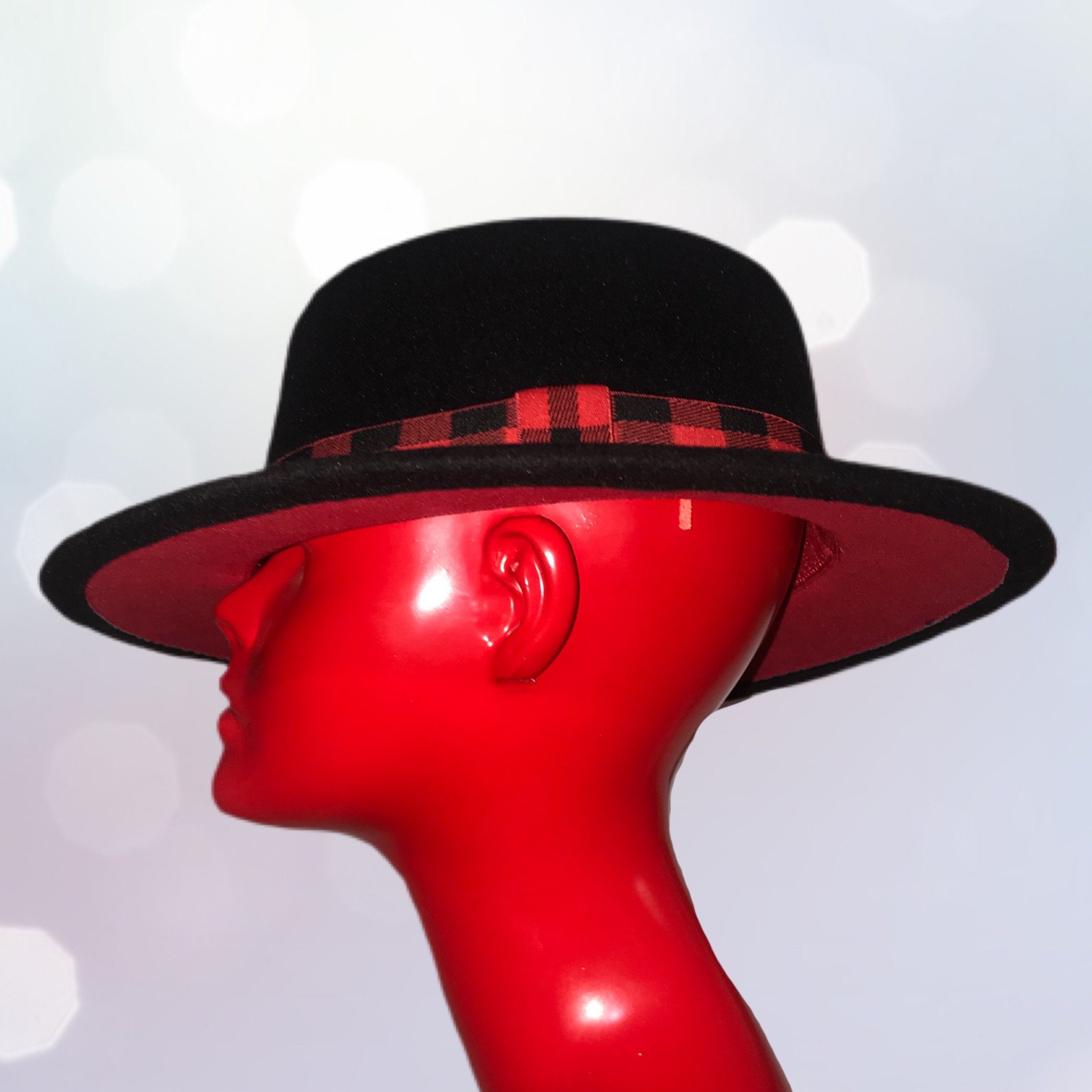 Brim Boater Fedora Hat 