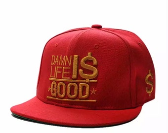 Life Is Good Embroidered Snapback Cap