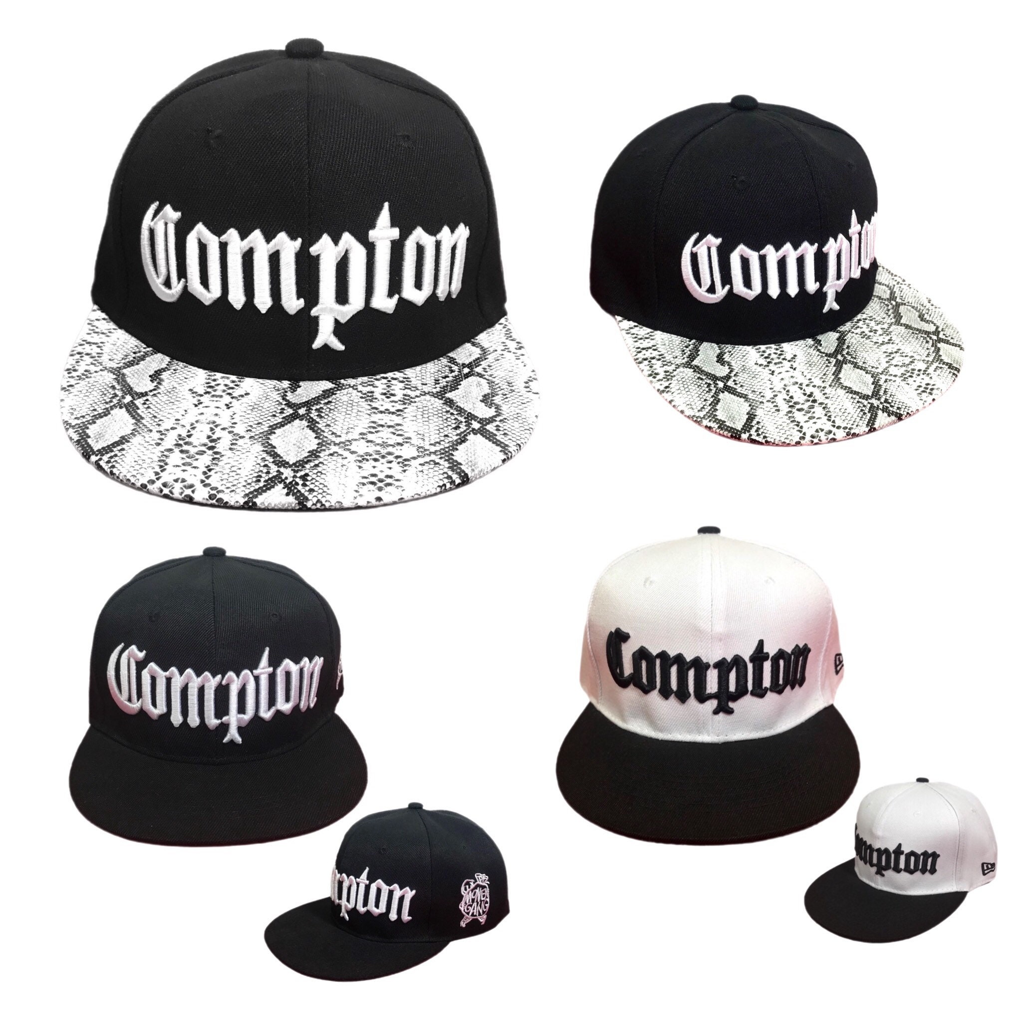 Symposium vooroordeel bus COMPTON Embroidered Snapback Caps Hats - Etsy