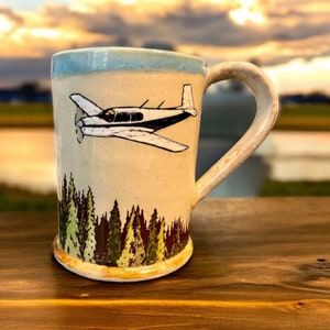 Mooney Plane Mug - Etsy