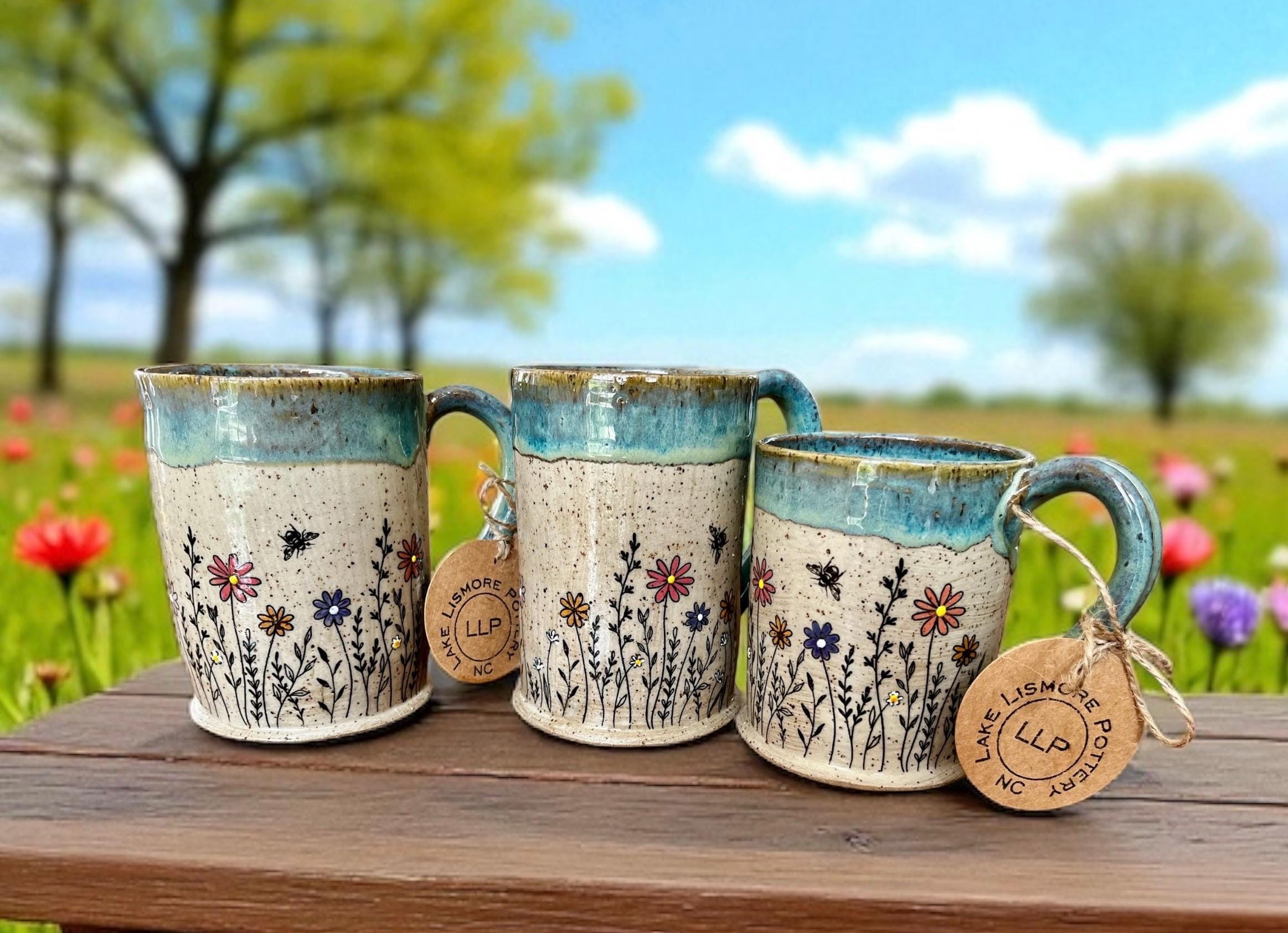 食器 g.t.m stoke wild flowers Wildflower Pottery - Etsy