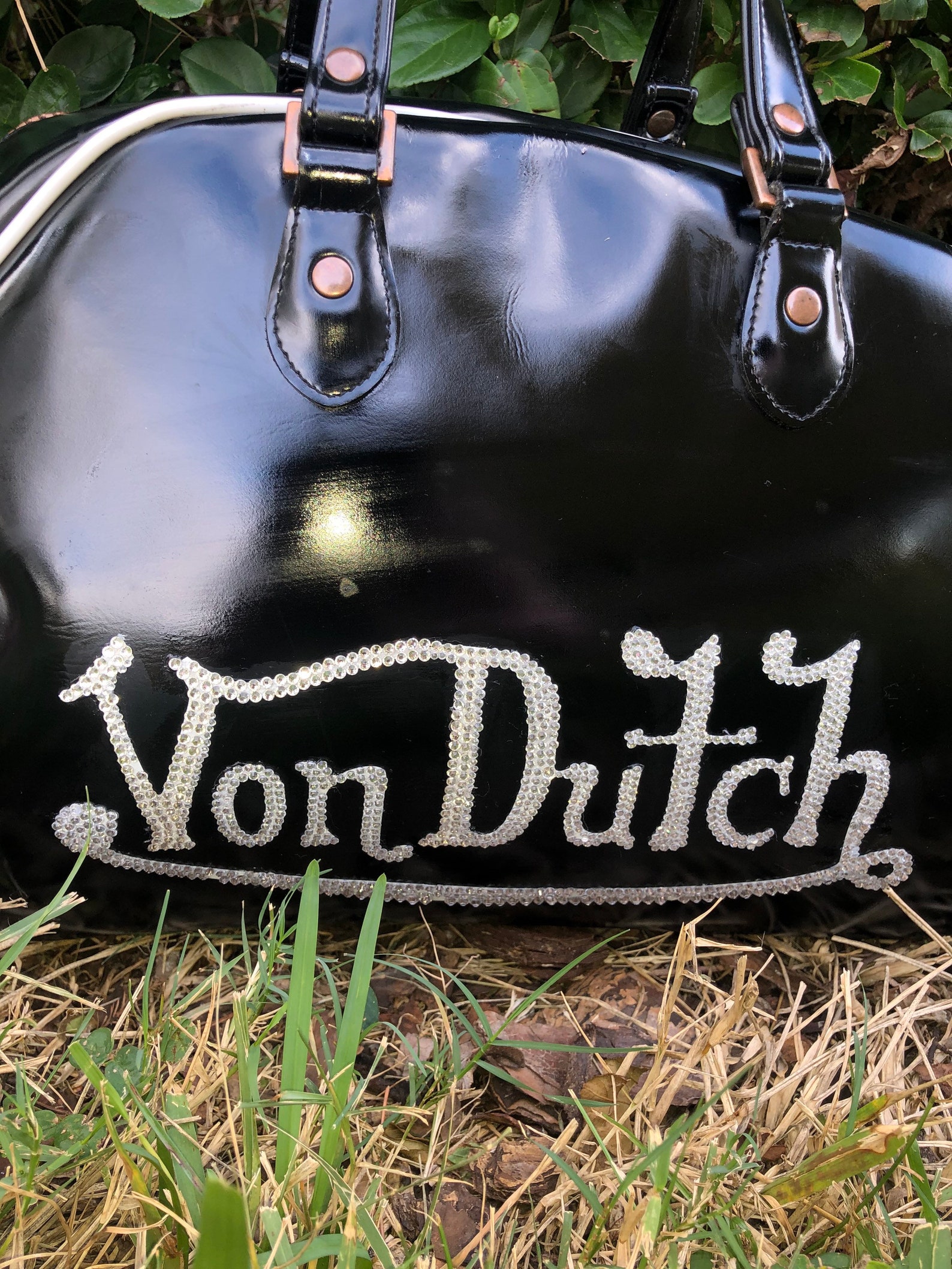 Von Dutch Large Bowler Bag | Etsy