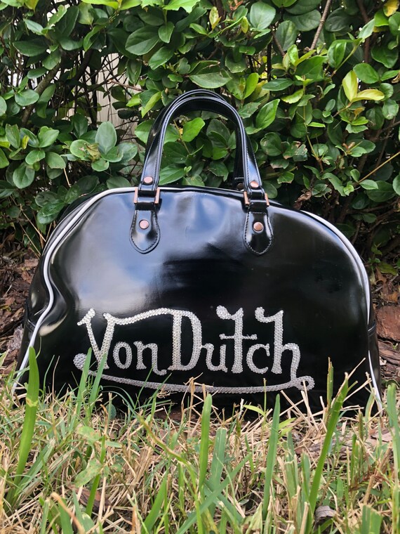 von dutch large bowling bag