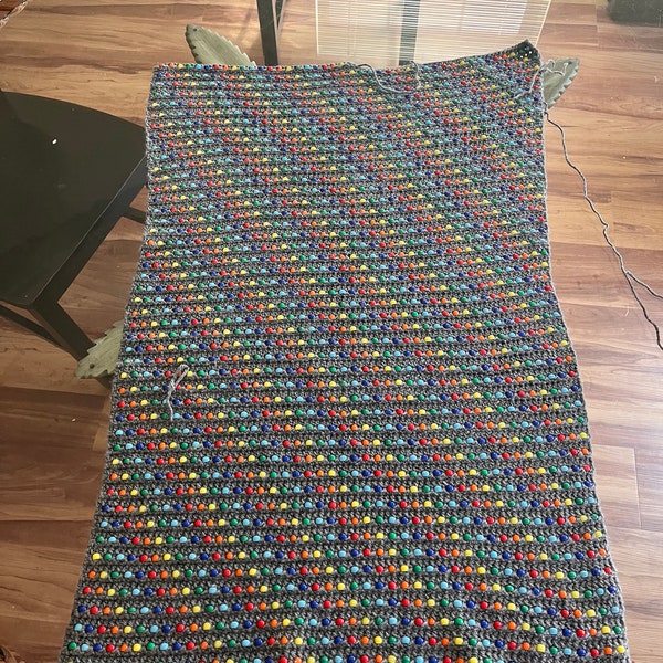 Beaded Weighted Blanket Etsy