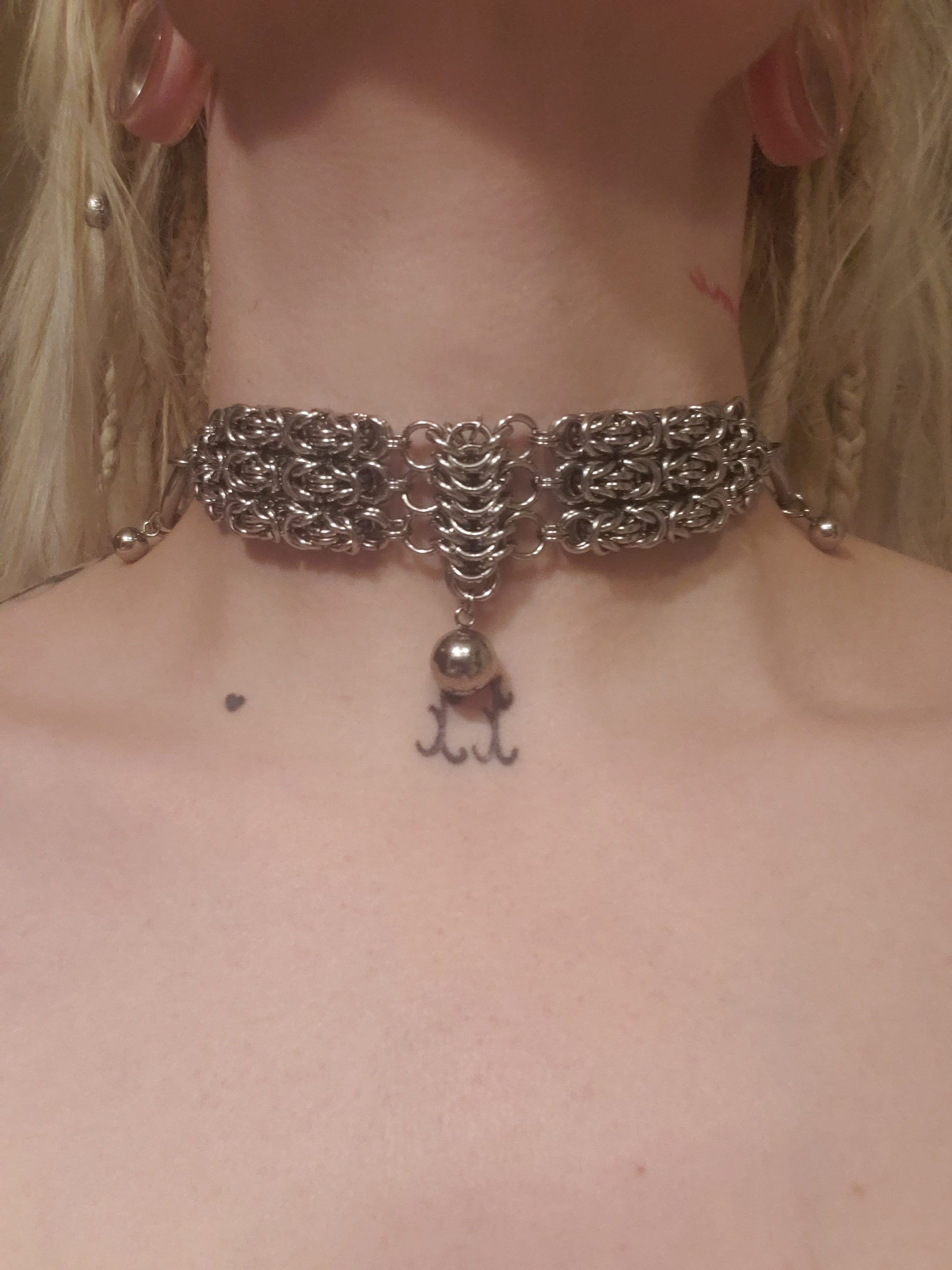 Chainmaille choker