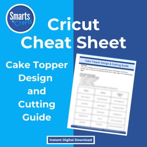 Cricut Cake Topper Guide, Digital Download for Custom Toppers, Birthday Party SVG Tutorial, Celebration Craft Tips, Small Biz Resource