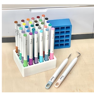 Cricut Stifthalter Ständer, Marker Aufbewahrung Craft Organizer Caddy, Cricut-Werkzeuge Craft Aufbewahrung, Zubehör Halter, kreatives Crafter Geschenk