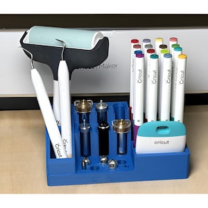 Werkzeugklinge Marker Caddy für Cricut, Cricut-Werkzeug-Organizer, Handwerksraum Aufbewahrung DIY Craft Organizer Schreibtisch-Organizer für Crafter, Crafter Geschenk