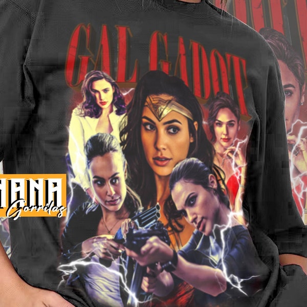 Vintage Gal Gadot Retro Shirt, Gal Gadot t-shirt Gal Gadot Aesthetic T-shirt Gal Gadot tee meme vintage Actor Superhero BGL379