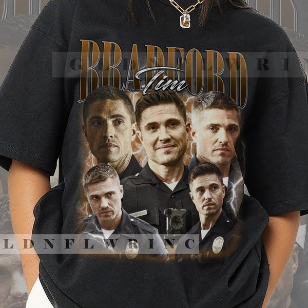 Tim Bradford Shirt Geschenk Vintage 90er Jahre Retro Bootleg T-shirt Hommage Grafik T-Shirt Unisex FM639