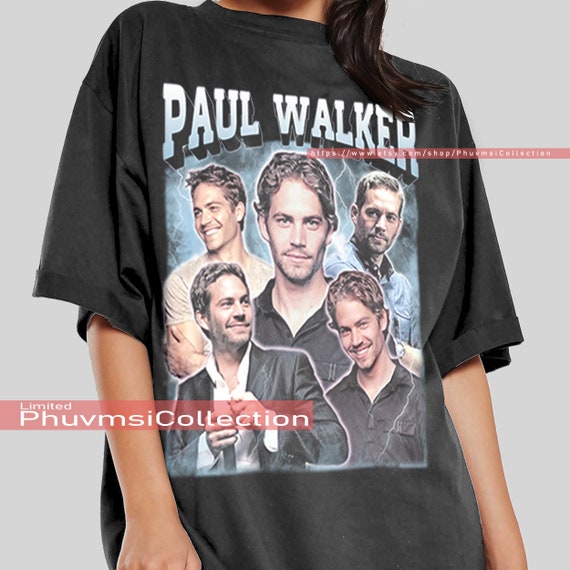 Smøre laver mad kapitel Character Movie Paul Walker T-shirt Remembering Actors Brian - Etsy