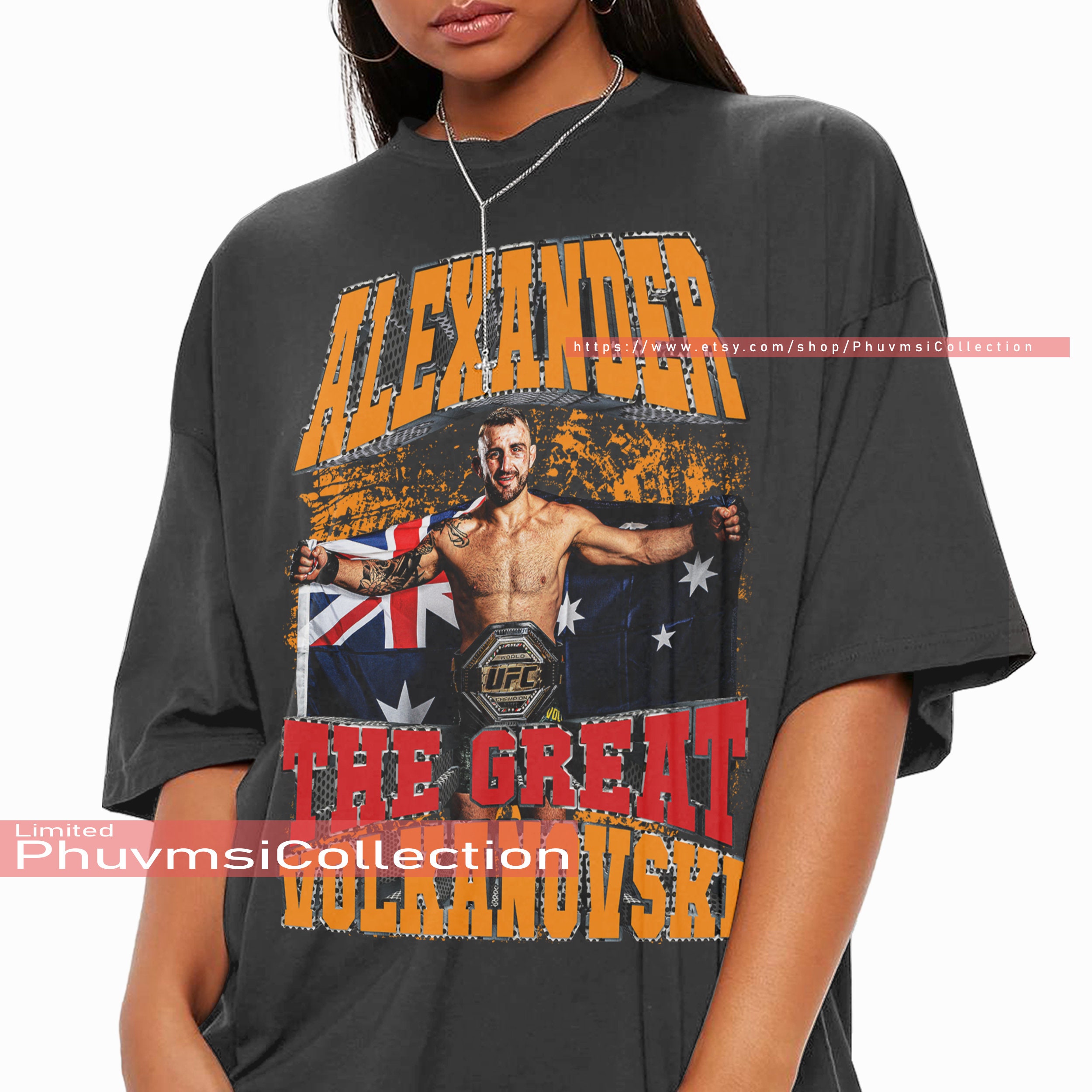 Discover Alexander Volkanovski shirt Merchandise Professional fighter Championship Vintage bootleg tshirt