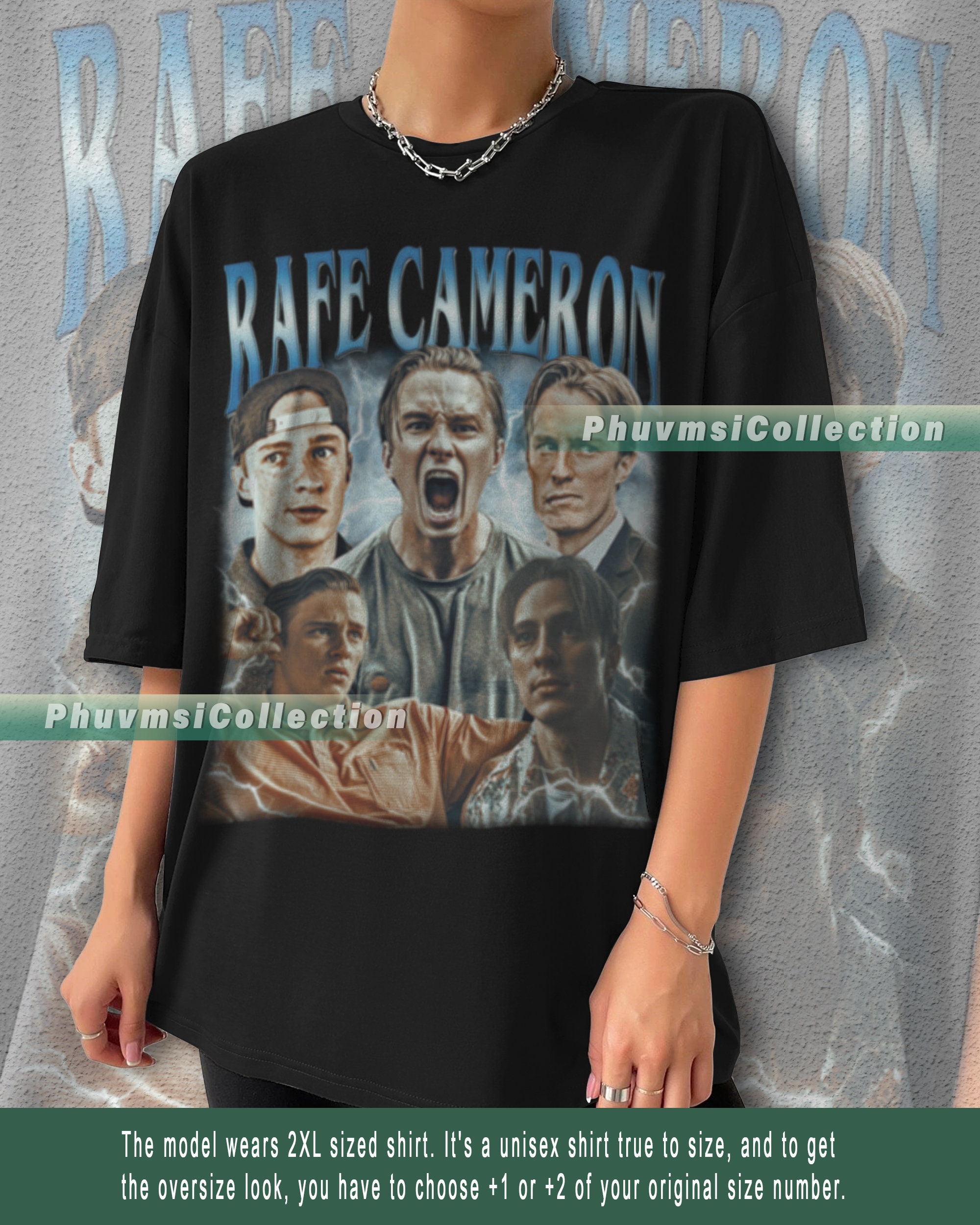 Rafe Cameron T Shirt Pop Country Club Drama TV Series Fans Retro Short  Sleeve EU Size O-neck 100% Cotton Unisex Casual T-shirts