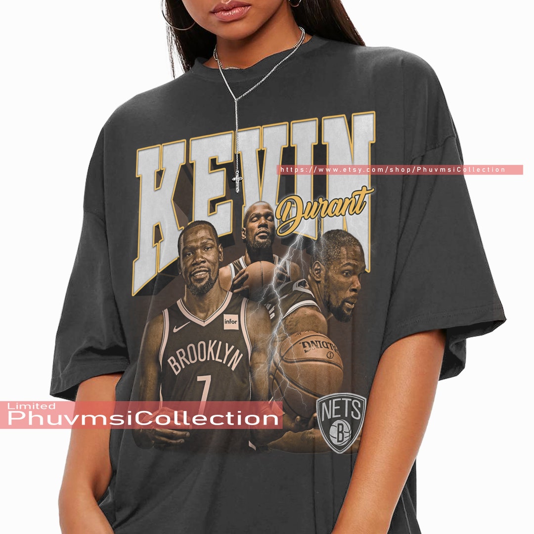 Vintage Style Kevin Durant T-shirt Kevin Durant 90s Bootleg 