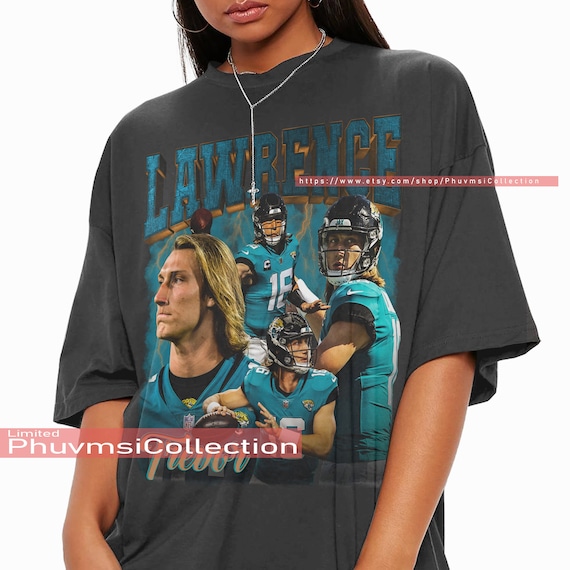 Trevor Lawrence Shirt Merchandise Vintage Bootleg Player American Football  Tshirt Retro 90s Graphic tees Unisex Sweatshirt HoodieSSK36