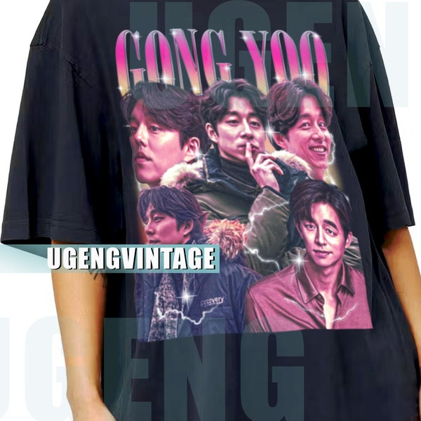 Gong Yoo Shirt Unisex Tees Vintage Gong Yoo T-Shirt Homage Bootleg Sweatshirt Retro Gor45