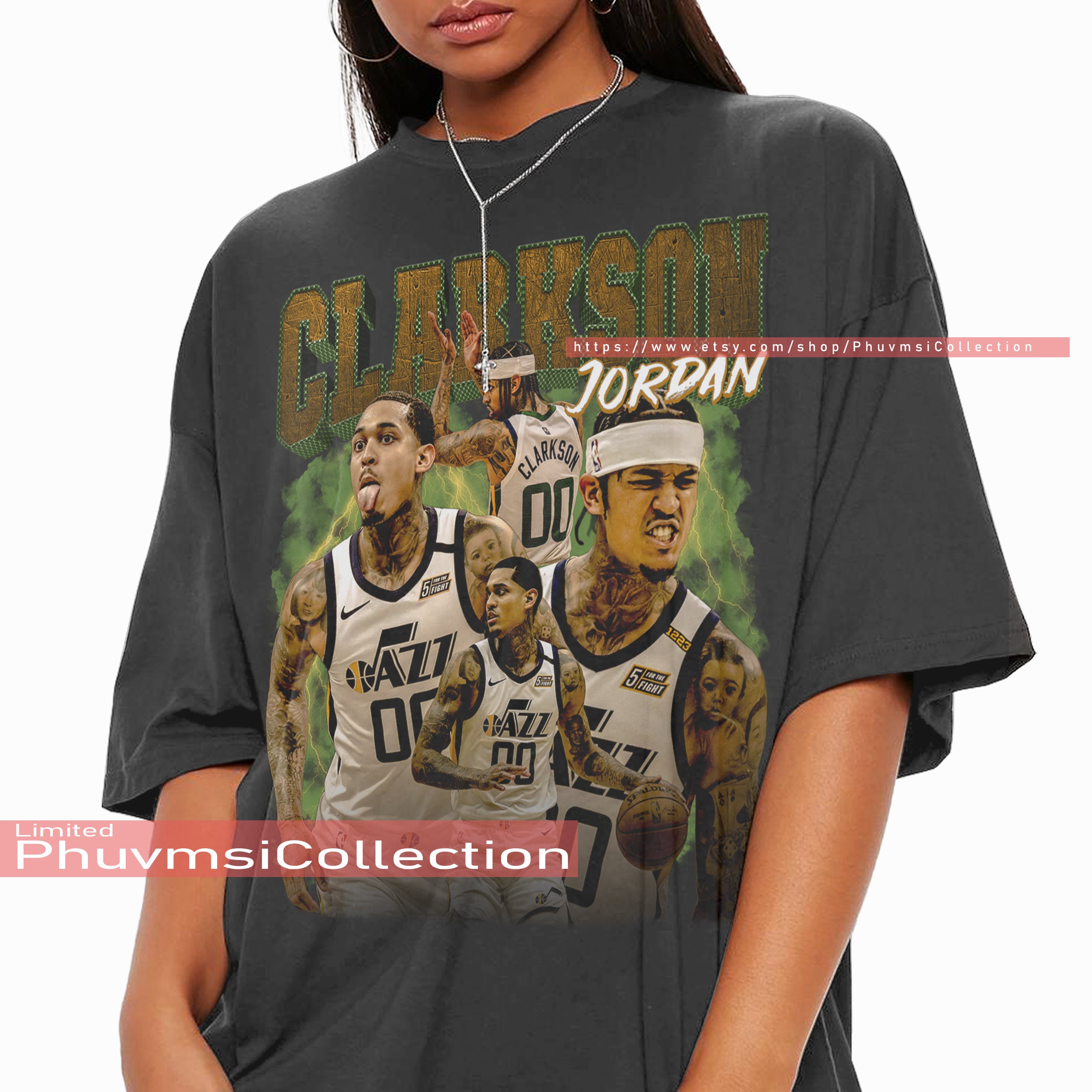 Vintage Utah Jazz Legends Unisex T-Shirt - Peanutstee