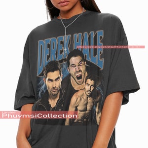 Derek Hale Shirt Character Movie Vampire Vintage Retro movie Graphictee Unisex Derek Hale  TShirt Hoodie Sweatshirt Unisex 90's FRN20