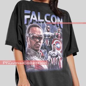 Anthony Mackie Shirt Sam Wilson t-shirt Superhero Fans Bootleg Homage t-shirt gift for fans movie tee Vintage 90's P84 christmas gift tshirt