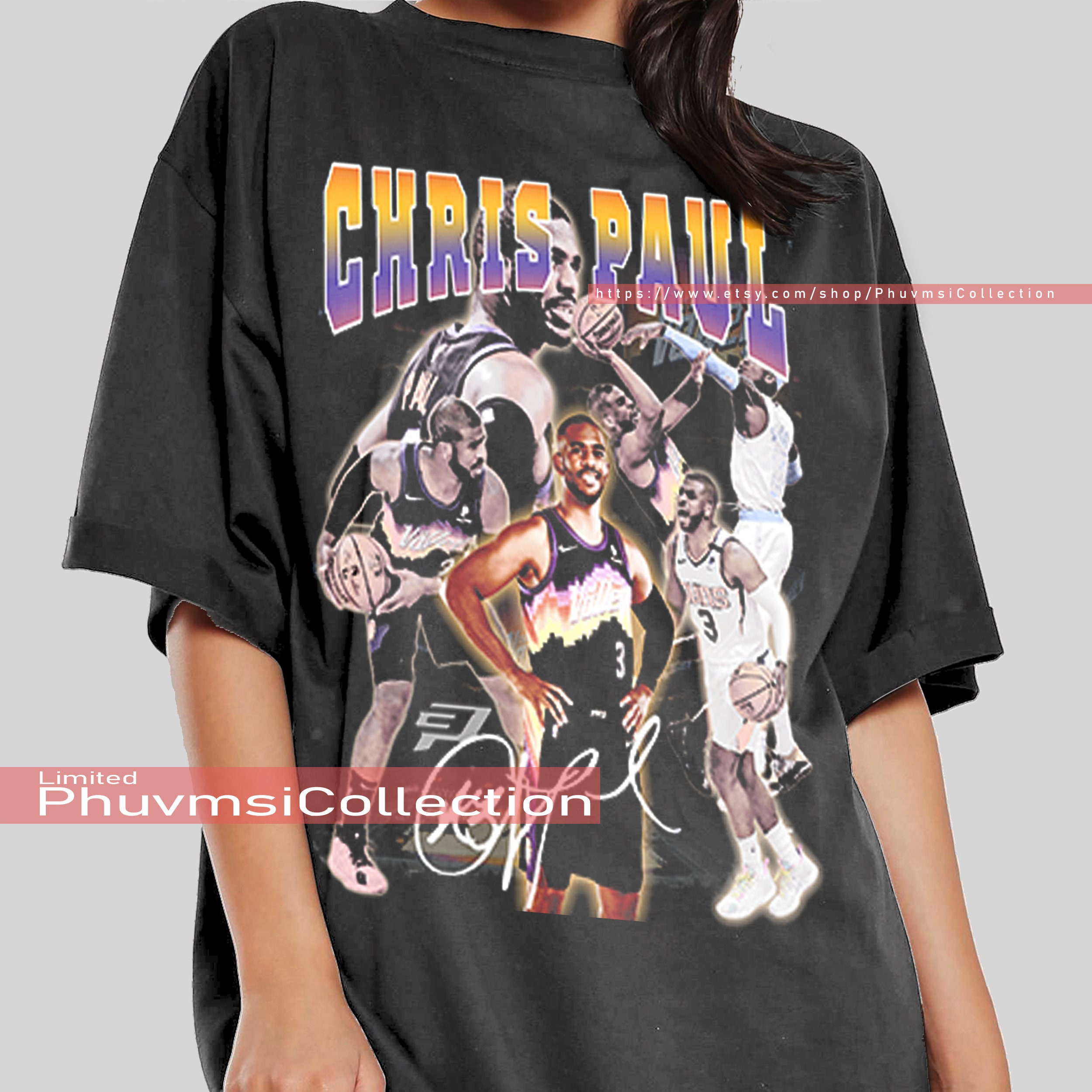 Chris Paul Bootleg T Shirt Png Cut File T-shirts Silhouette 