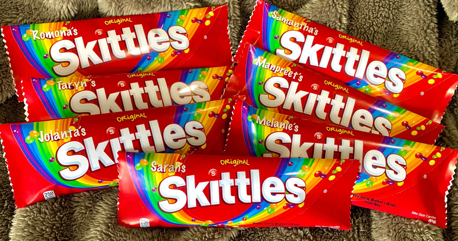 Custom Skittles Wrapper Candy Wrapper DIGITAL Etsy