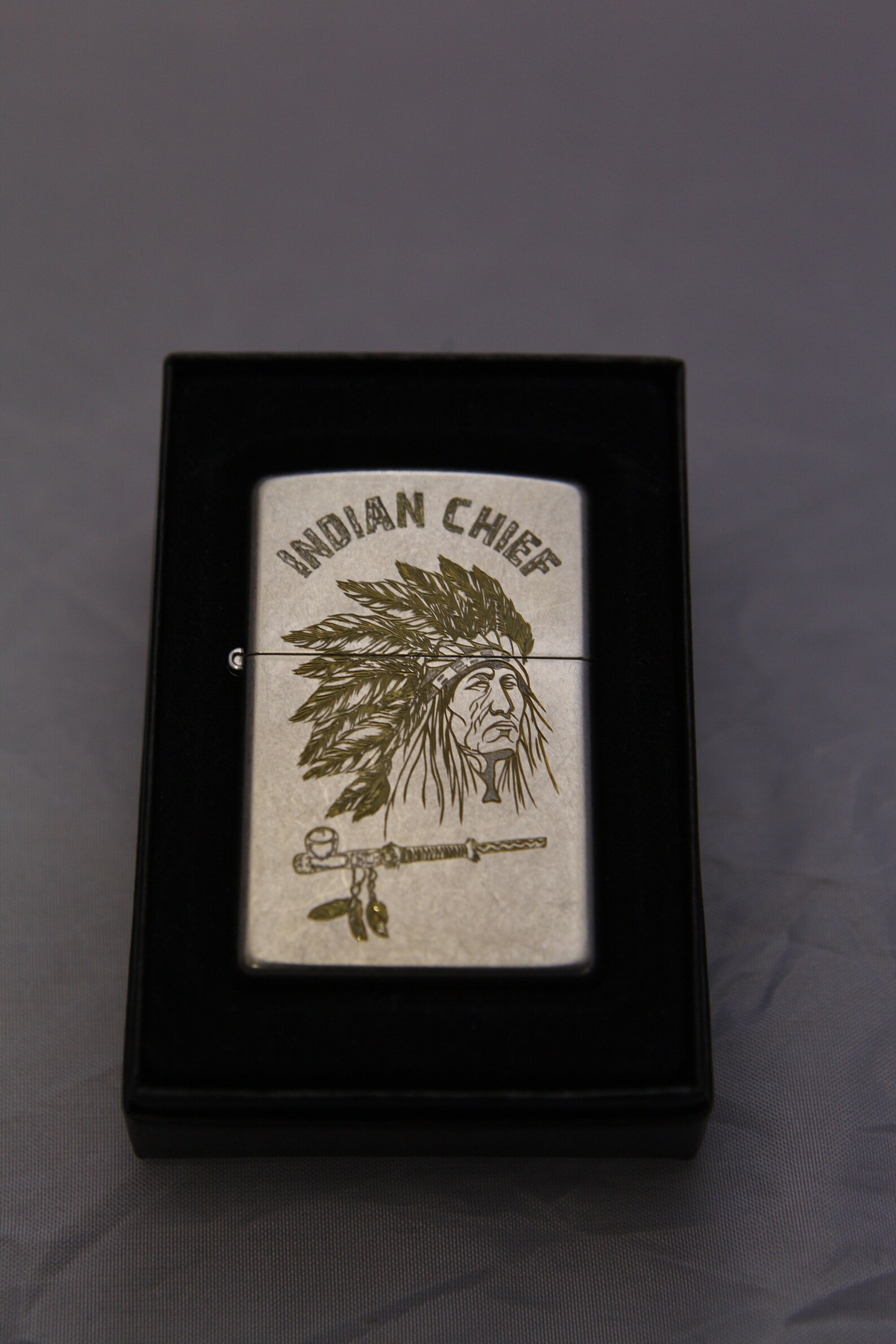 Custom Indian Chief Zippo Lighter hand engraved Etsy