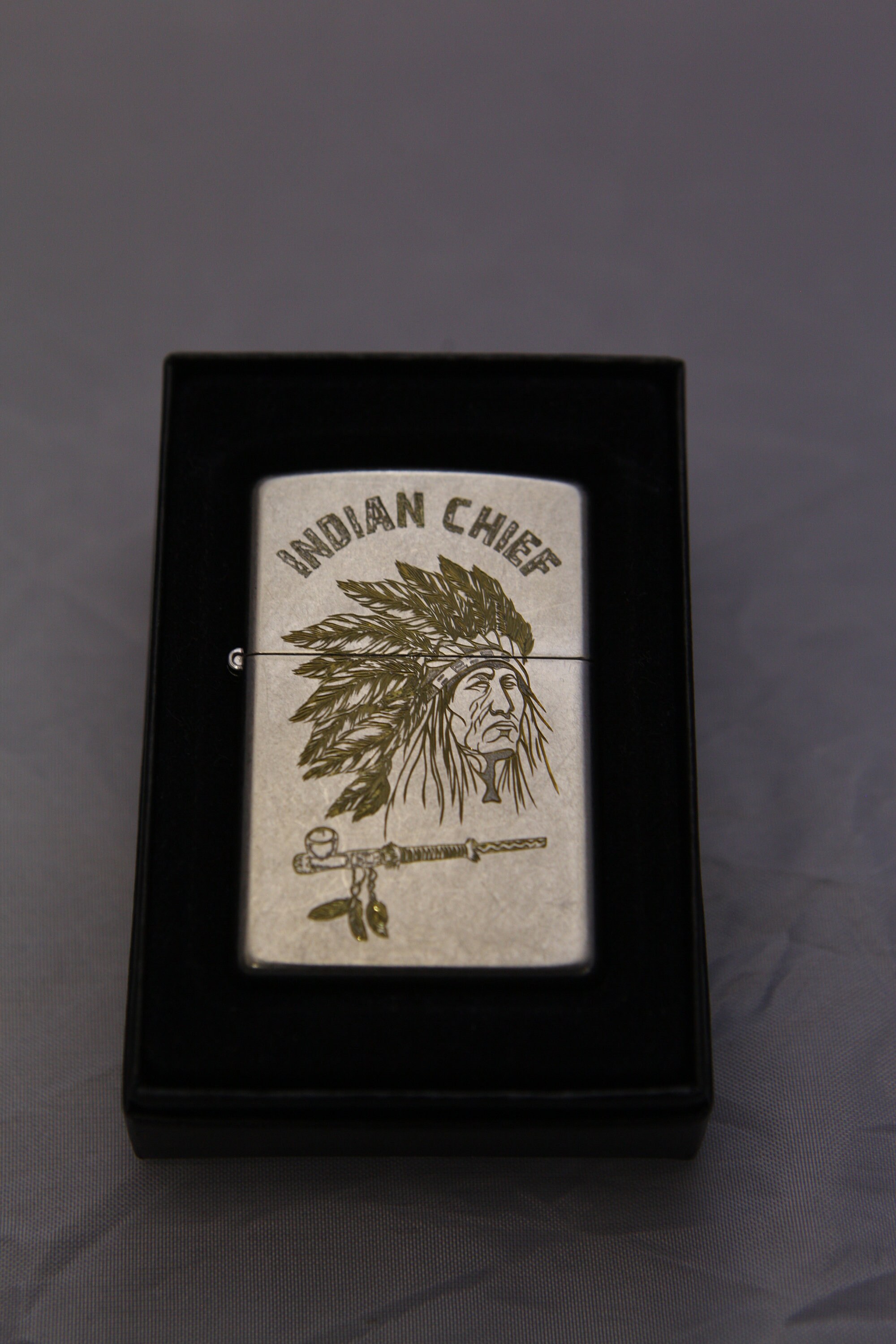 Custom Indian Chief Zippo Lighter hand engraved Etsy
