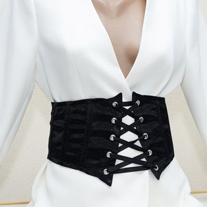 Corset belt / Dress Belt / Corset Belt / Underbust Corset Belt / Wrap Belt / Women&#39;s Wide Waistband