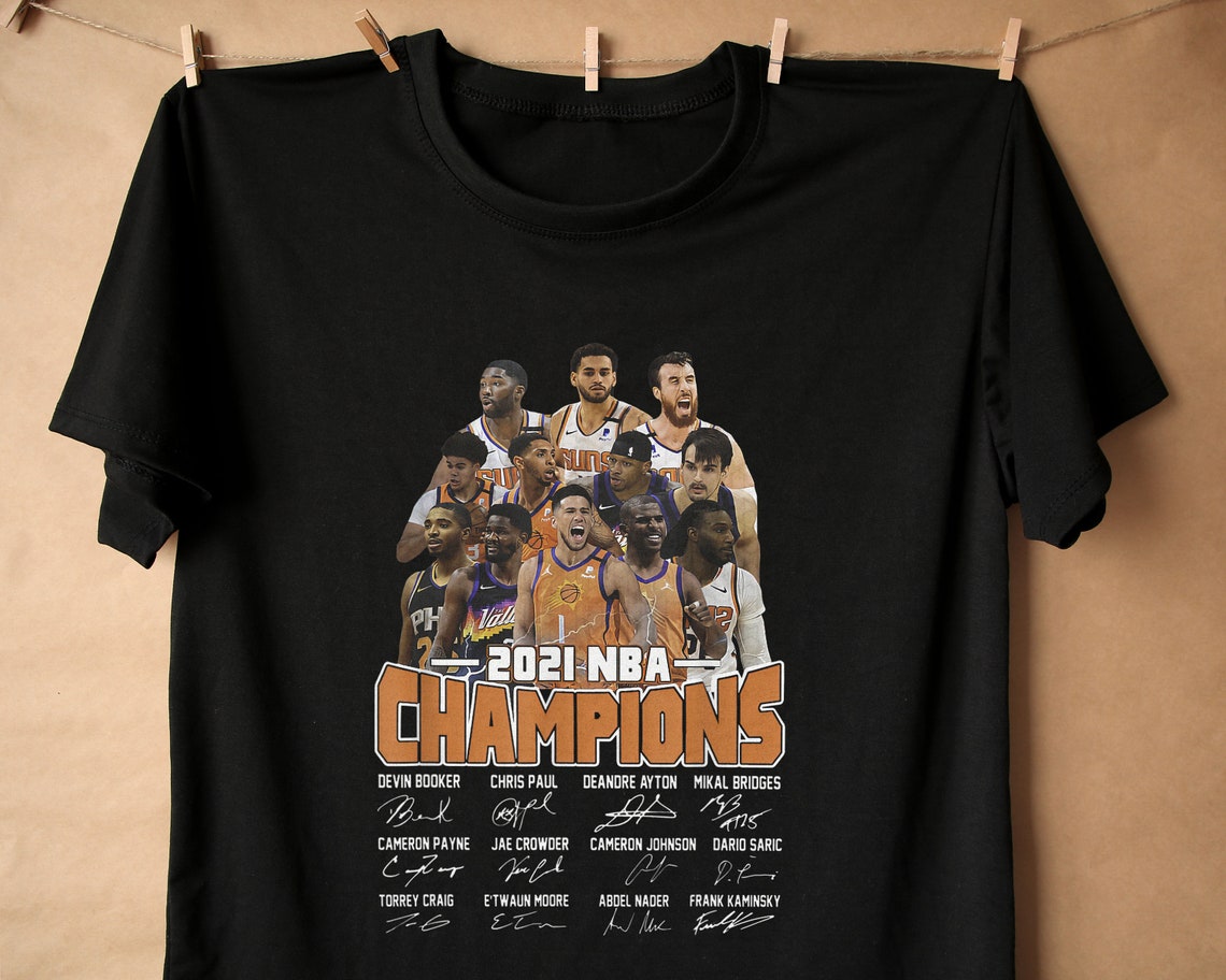 Phoenix Suns Champions 2021 T-shirt Phoenix Suns Western | Etsy