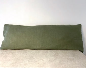 45 x 120cm Bright Yellow Zhiyuan Warm Fleece Body Pillow Cover Long Pillowcase