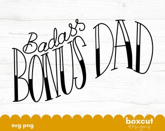 Download Badass Bonus Dad Etsy