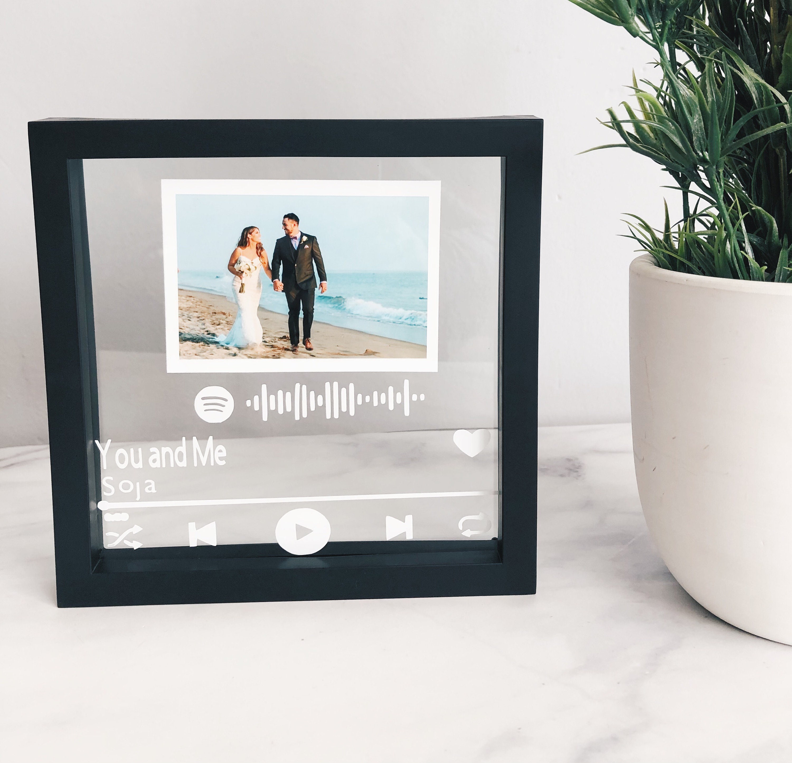 Custom Spotify Plaque with Spotify Code on Premium Double Etsy