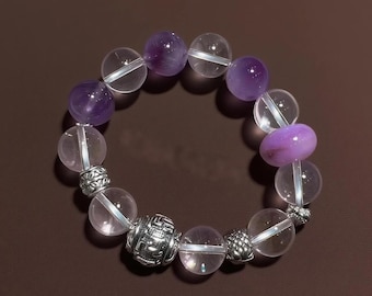 Bracelet en cristal personnalisé avec lecture de l&#39;énergie | Conception basée sur la date de naissance | Cadeau d&#39;équilibre des cinq éléments pour elle