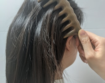 Verawood/Handmade wooden Hair Comb Scalp Massager