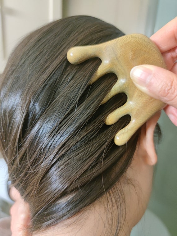 Hair Comb Scalp Massager Anti Aging Facial Massage Use - Etsy Hair Comb Scalp Massager Anti Aging Facial Massage Use - Etsy