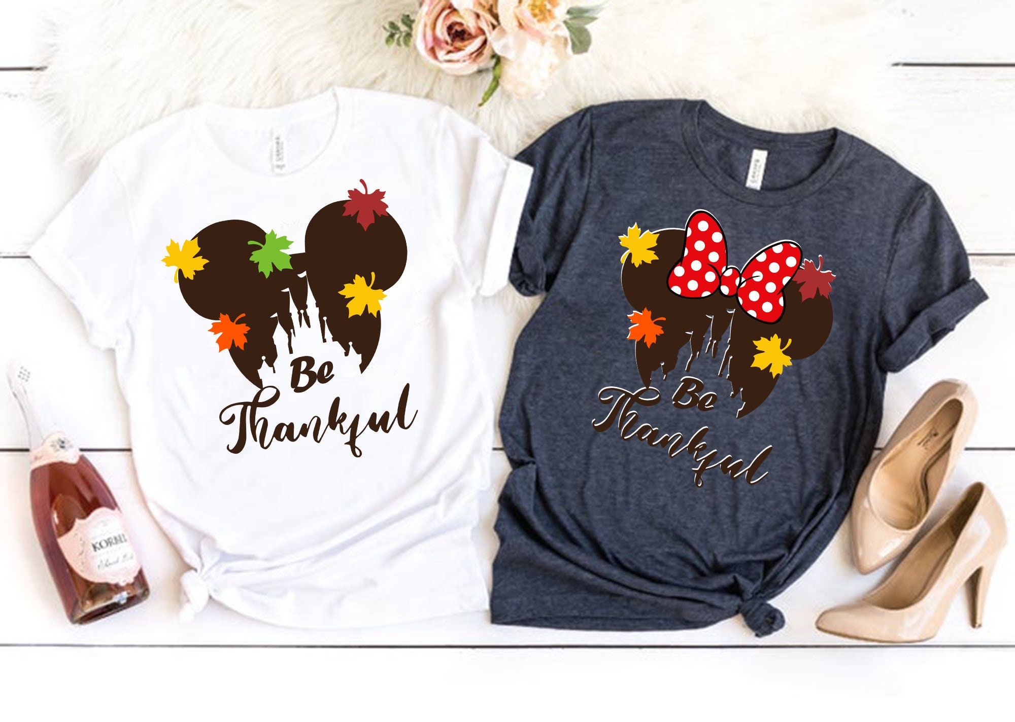 Be Thankful Shirt Disney Shirt Thanksgiving Shirt Disney  Etsy