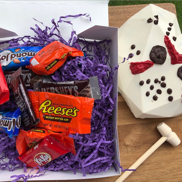 Chocolate Breakable Heart Etsy