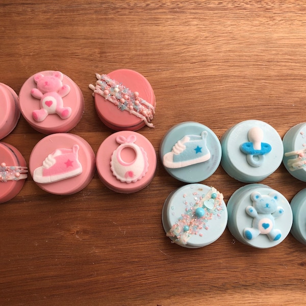 C’est un garçon! C’est une fille! Oreos recouverts de chocolat