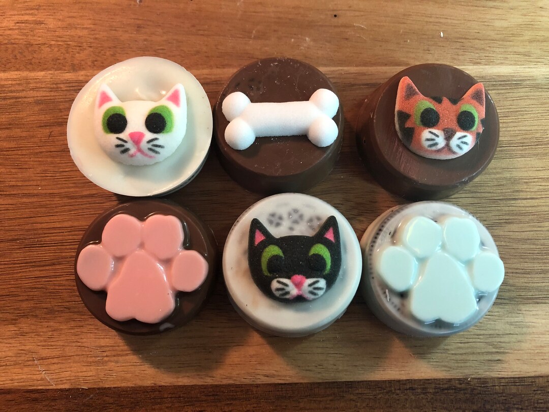 Pet Cat Chocolate Covered Oreos Etsy