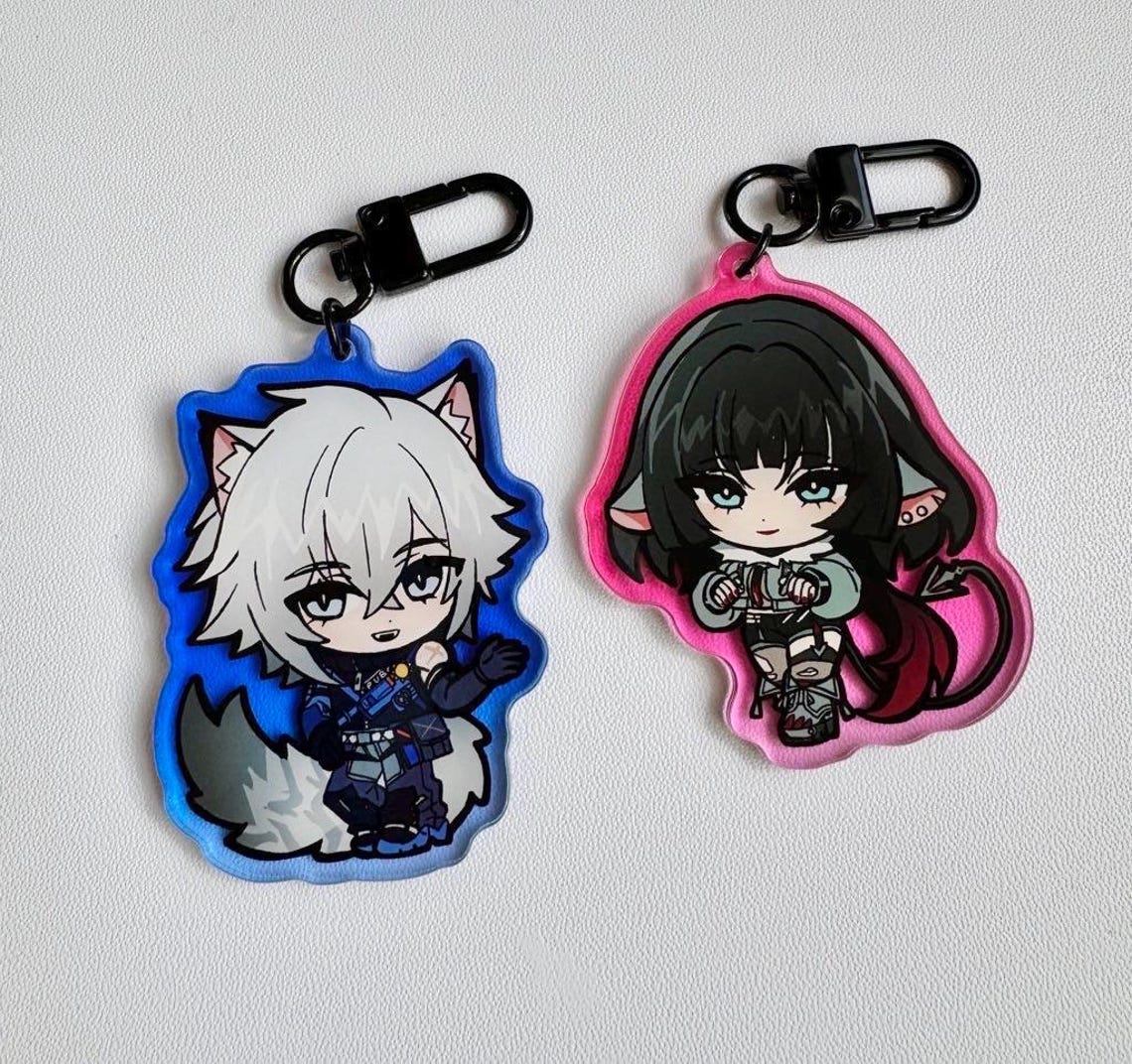 Jane Keychain ZZZ Zenless Zone Zero Keychain Charms - N.e.p.s. // Seth Lowell Jane ...