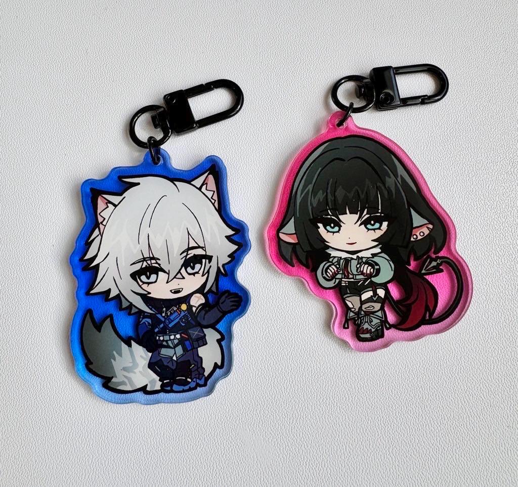 ZZZ Zenless Zone Zero Keychain Charms - N.e.p.s. // Seth