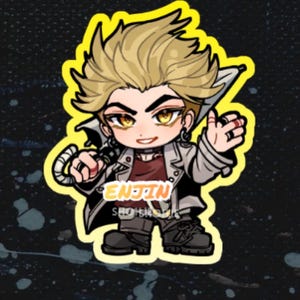 GACHI キーホルダー チャーム - リヨ ルド ザンカ エンジン タムシー セミウ アモ ジャバー ウォンガー グリ ギター フォロ // ファン アート グッズ —ENJIN