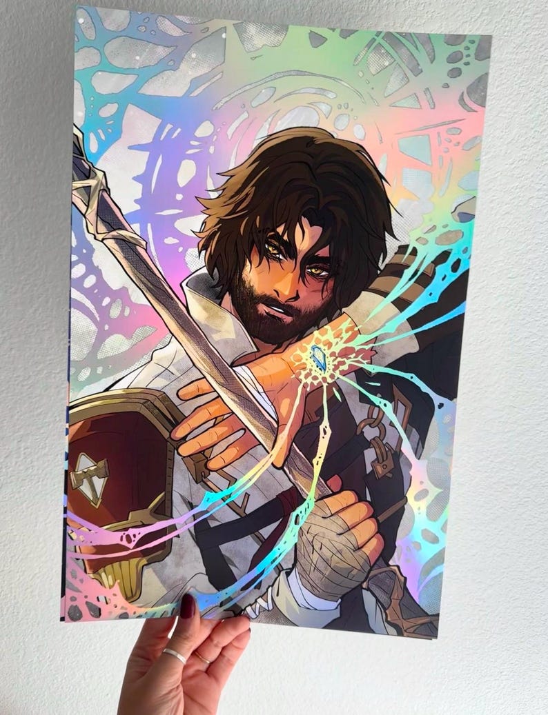 ARCANE - JAYCE - 11x17 Iridescent Foil Print (fan Art Merch) - Etsy